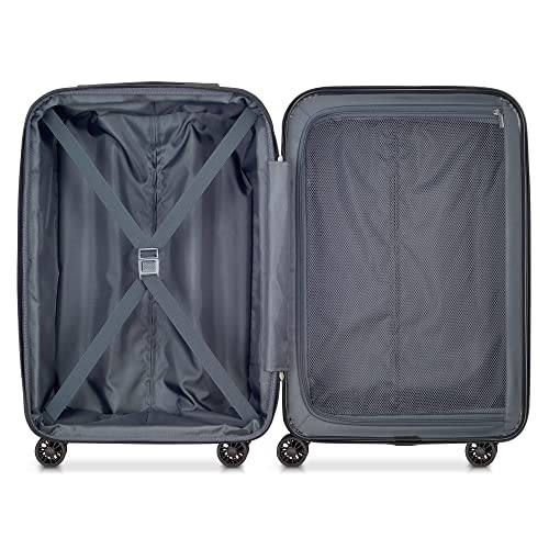 DELSEY PARIS Helium Aero Hardside Expandable Luggage with Spinner Wheels, Brick Red, Carry-On Plus 21 Inch