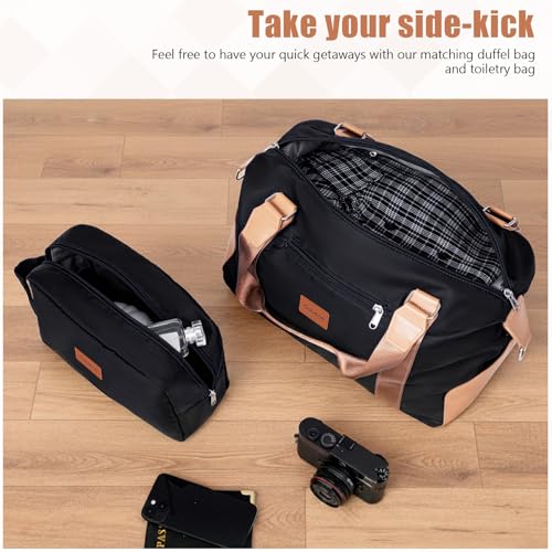 Cobens Luggage Sets 5 Piece Durable Suitcase Set with Spinner Wheels, Hard Shell Carry on Luggage with TSA Lock, Large Checked Travel Suitcases for Men and Women