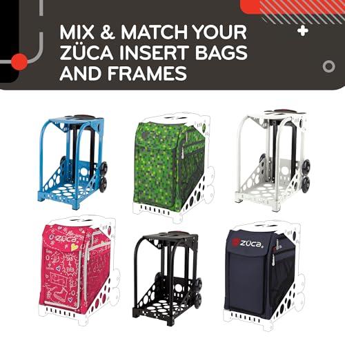 ZUCA Sport Insert Bag Only – Replacement Fabric Bag (Frame Not Included) - Green Screen