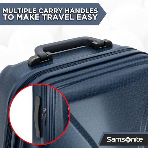 Samsonite Tour Pro Golf Travel Bags for Airlines, Hard Shell Golf Travel Case with Durable ABS, 360° Multi-Directional Shark Wheels, Lightweight Golf Club Travel Bag