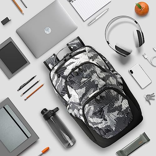 High Sierra Swoop Backpack with 17" Laptop Pocket, Camo