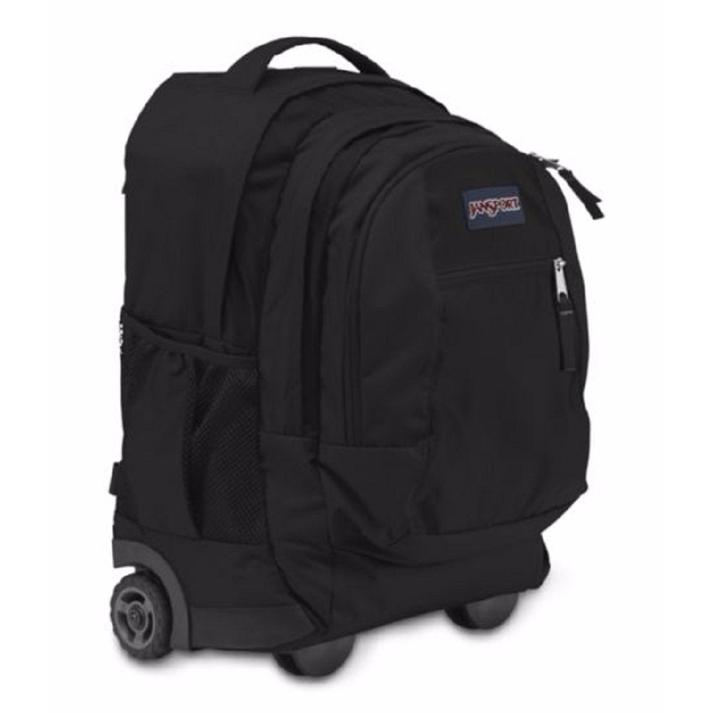 JanSport Driver 8 Core Series Wheeled Backpack (Black/Black)