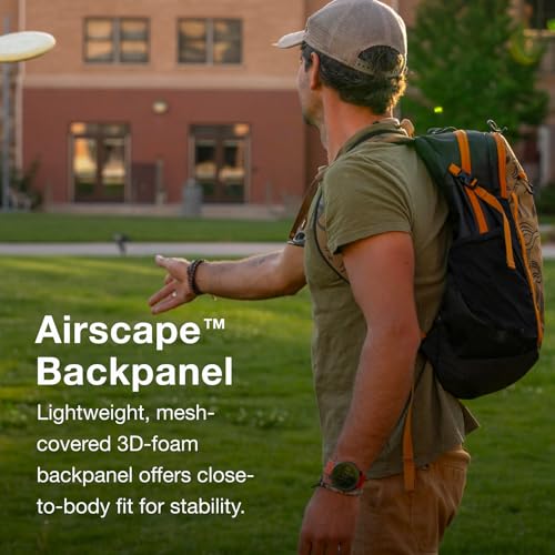 Osprey Axis Laptop Backpack – Sleek, Urban-Ready Everyday Pack with Laptop Sleeve, Dual Water Bottle Pockets, and Compression Straps – Ideal for College, City Commutes, and Casual Travel, Black