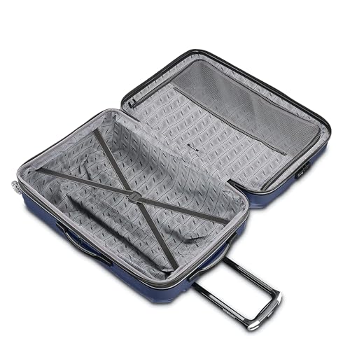 Samsonite Centric 2 Hardside Expandable Luggage with Spinner Wheels, True Navy, 3-Piece Set (20/24/28)