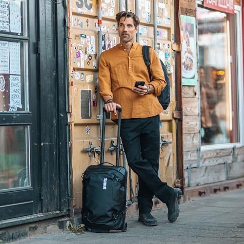 Thule Chasm Wheeled Carry-On Duffel, Black