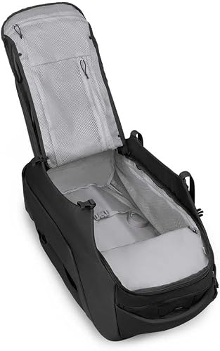Osprey Sojourn 25"/60L Wheeled Travel Backpack with Harness, Black