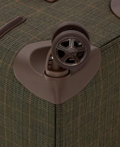 London Fog Brentwood IV 25" Expandable Spinner Softside Suitcase, Sedona Bronze