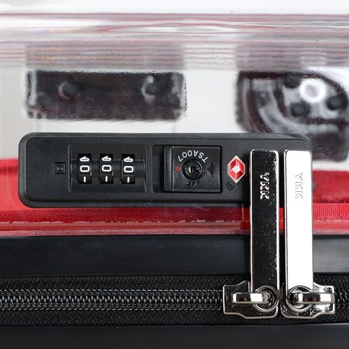 Traveler's Choice Millennial II Transparent Carry-On 22" Hardside Spinner Luggage