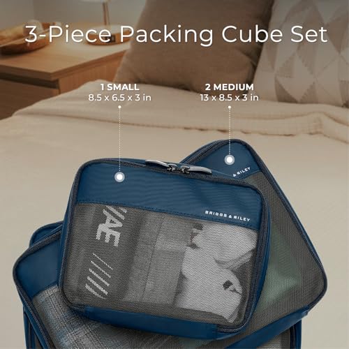 Briggs & Riley Travel Essentials Carry-On Compression Packing Cube Set
