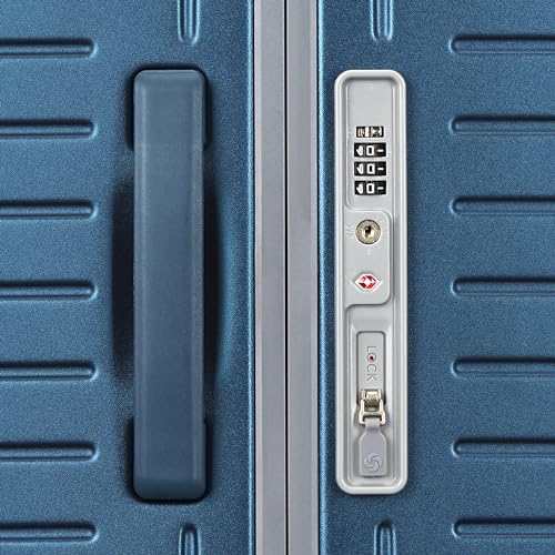 Framelock Max 29" Large Checked Hardshell Zipperless Luggage - Highly Secure Integrated Eazylock™ Mechanism - RightHeight™ Adjustable Handle - 360° Spinner Wheels - Airline Approved - Emerald Teal