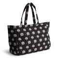 Vera Bradley Women's Premium Cotton Knollton Travel Tote, Feathery Bouquets, One Size