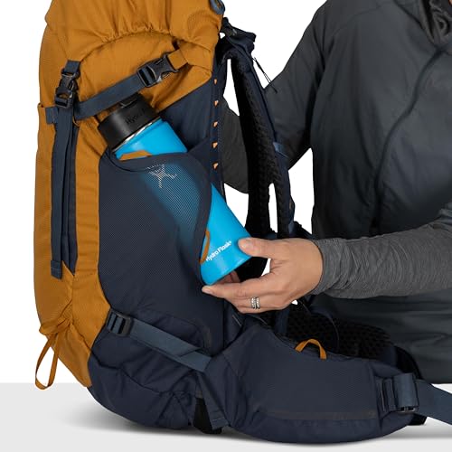 Osprey Kyte LT 35L Women's Backpacking Backpack - Lightweight Hiking & Travel Bag with Waterproof Raincover, Graphite Purple