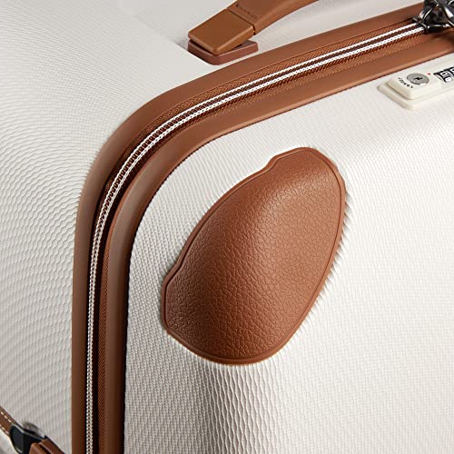 DELSEY PARIS Chatelet Air 2.0 - Hardside Checked Luggage Trunk 26 Inch - TSA Lock - 360° Spinner Wheels - Polycarbonate Travel Suitecase - Angora