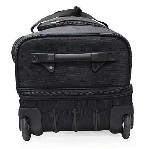 Pathfinder Gear 32 Inch Rolling Drop Bottom Duffel , Black, One Size
