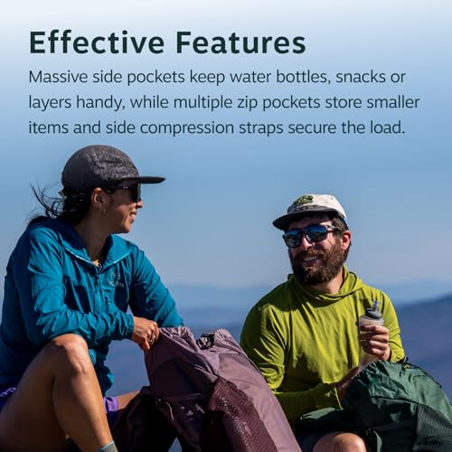 Osprey Hikelite LT 30L Hiking Backpack - Lightweight Travel Daypack with Rain Cover for Men and Women, Black