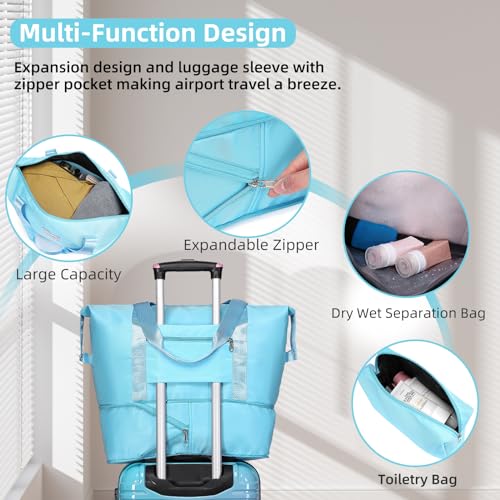 LARVENDER Luggage Sets 3 Piece, 20 Inch Carry on Luggage 22x14x9 Airline Approved Hardside PC+ABS Suitcase Set with Spinner Wheels TSA Lock, Lightweight Luggage Set for Women, Cotton Candy