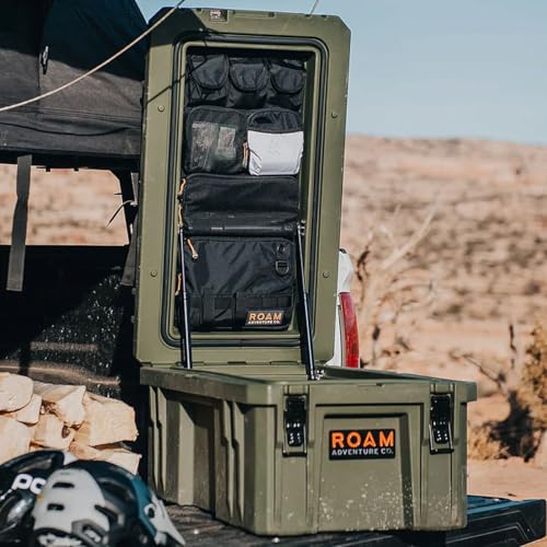 ROAM Adventure Co, Rugged Case Lid Organizer, Black, 105L