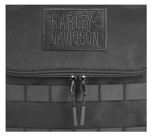 Harley-Davidson Rugged High-Density Polyester Rebel Hop Along Duffel - Black