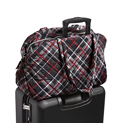 Vera Bradley Women's Performance Twill Weekender Travel Bag, Paris Plaid, One Size