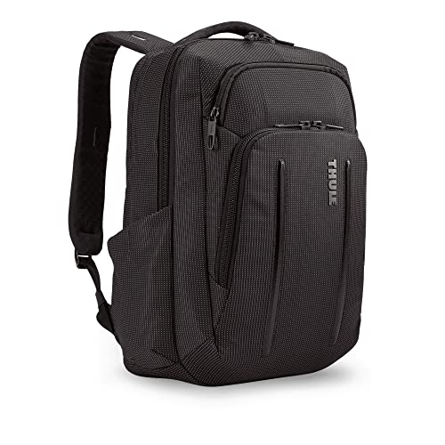 Thule Crossover 2 Laptop Backpack 20L, Padded compartments fit 14" Laptop & 10" Tablet, Crush-Resistant valuables Pocket