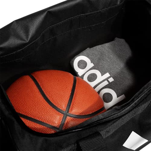 adidas Power Gym Bag – Lightweight Small Duffel, Black/Diablo, OSFA