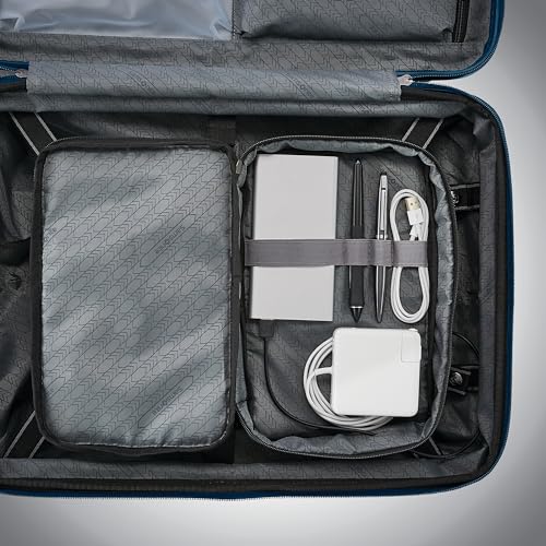 Samsonite Stryde 2 Hardside Expandable with Double Spinner Wheels, 2PC SET (22X14X9/LG), Deep Teal