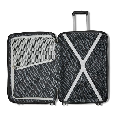 American Tourister Westridge Hardside Luggage Set with Spinner Wheels, Holly Red, 3PC Set (CO/M/L)