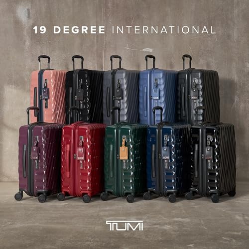 TUMI - 19 Degree Expandable Carry-On - 4-Wheeled Hard Shell Suitcase - 21.8" X 14.0" X 9.0" - Black