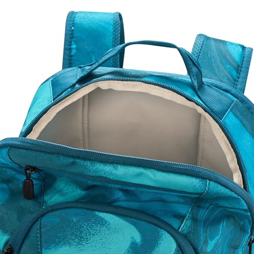 High Sierra Loop Backpack, Travel, or Work Bookbag with tablet sleeve, One Size, TEAL MARBLE SWIRL