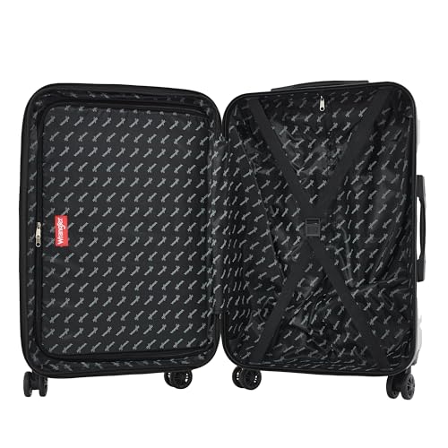 Wrangler Maverick 3 Piece Luggage Set, Silver Sage