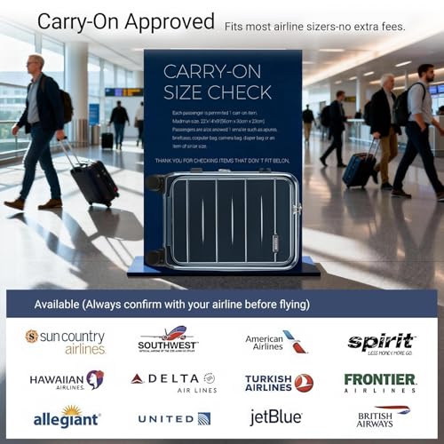 cllson Carry On Luggage with Top Opening, Expandable with Front Pocket and USB Charging Port, Lightweight with front compartment Rolling Suitcases with Fathers Day Gift for Dad Men Him Husband