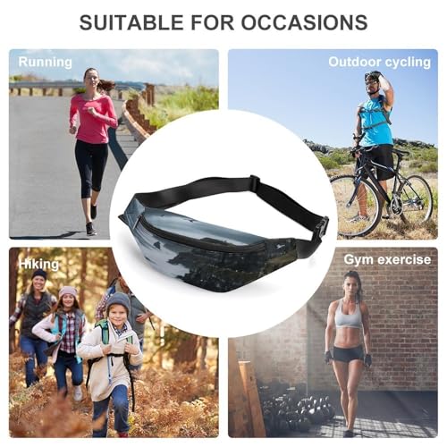 Atlantic Ocean View Fanny Pack for Men&Women,Crossbody Bag with Adjustable Strap,Chest Pack for Running Travel