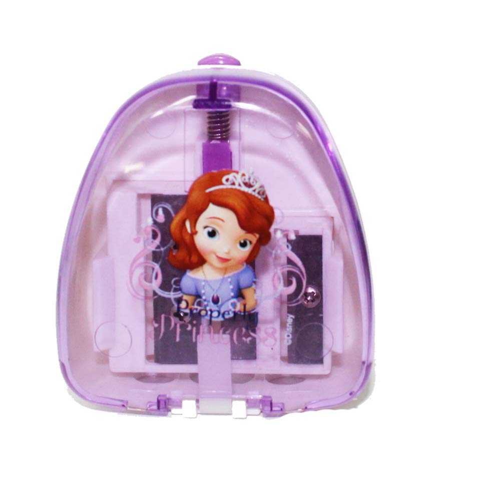 Deluxe Princess Sofia the First Rolling Backpack with 6 pcs set