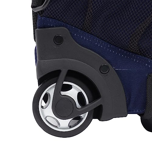 Travelers Club 18" Rolling Backpack with Shoulder Straps, Navy Blue