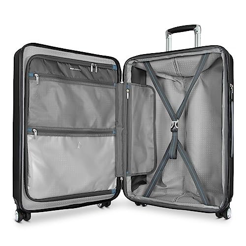 Ricardo Melrose Hardside 2-Piece Set (20" and 25") with FREE Travel Kit (Black)