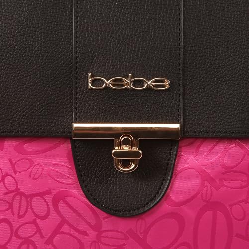 BEBE Marlene 22" Rolling Duffel, Bebe Tossed Fuchsia