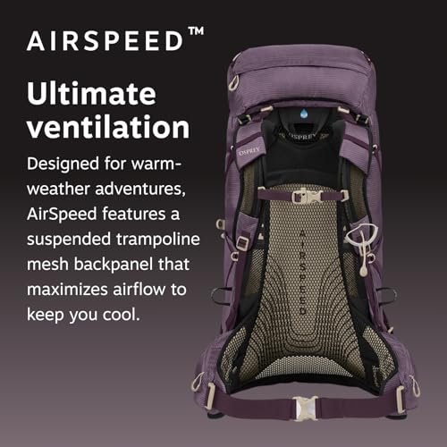 Osprey Farpoint Trek 55L Men's Travel Backpack - Hybrid Backpacking & Travel Bag with Internal Organization, Black
