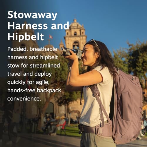 Osprey Fairview 40L Women's Travel Backpack - Carry On Bag with Laptop Sleeve and Toiletry Pocket, Black