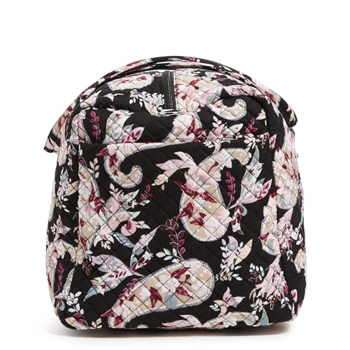 Vera Bradley Women's Cotton Large Travel Duffel Bag, Botanical Paisley, One Size