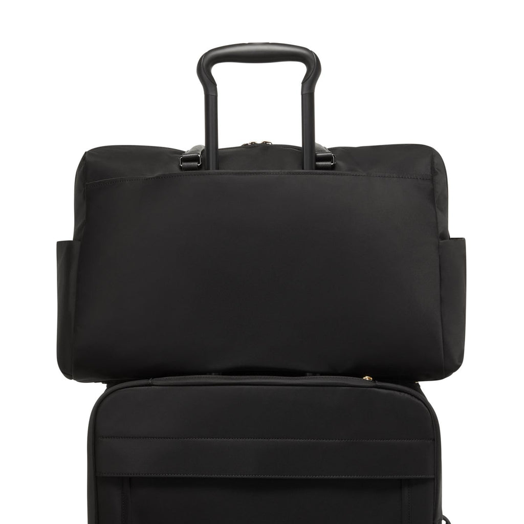 TUMI - Voyageur Venice Duffel - Aesthetic Travel Duffel Bag for Women - Multicompartment Weekender Ladies' Bag - Black/Gunmetal