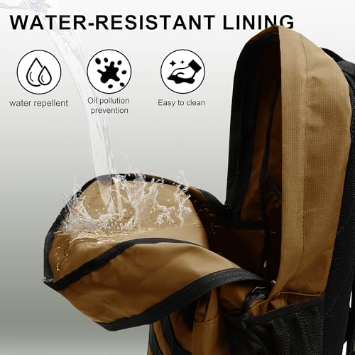 Wrangler Tradesman Backpack, Water Resistant Casual Daypack for Travel Work School, Unisex Laptop Backpack with Notebook Sleeve