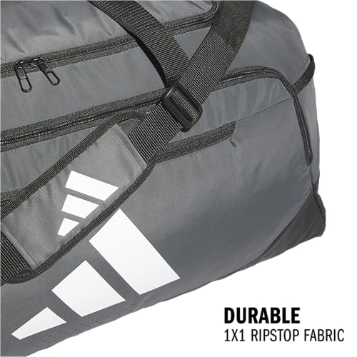 adidas Defender 5 Duffel Bag for Sports, Gym and Travel, Team Dark Grey, OSFA