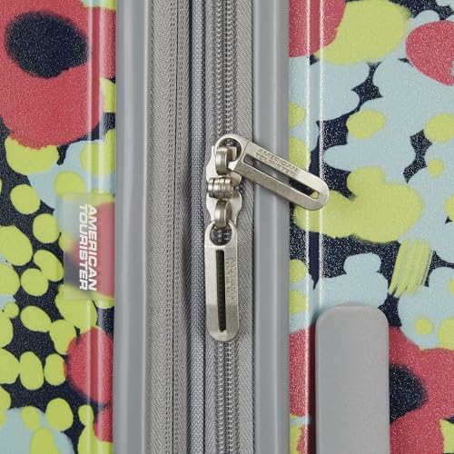 American Tourister Moonlight II Hardside Expandable Luggage with Spinner Wheels, Poppy Pattern, 2-Piece Set (20/28)