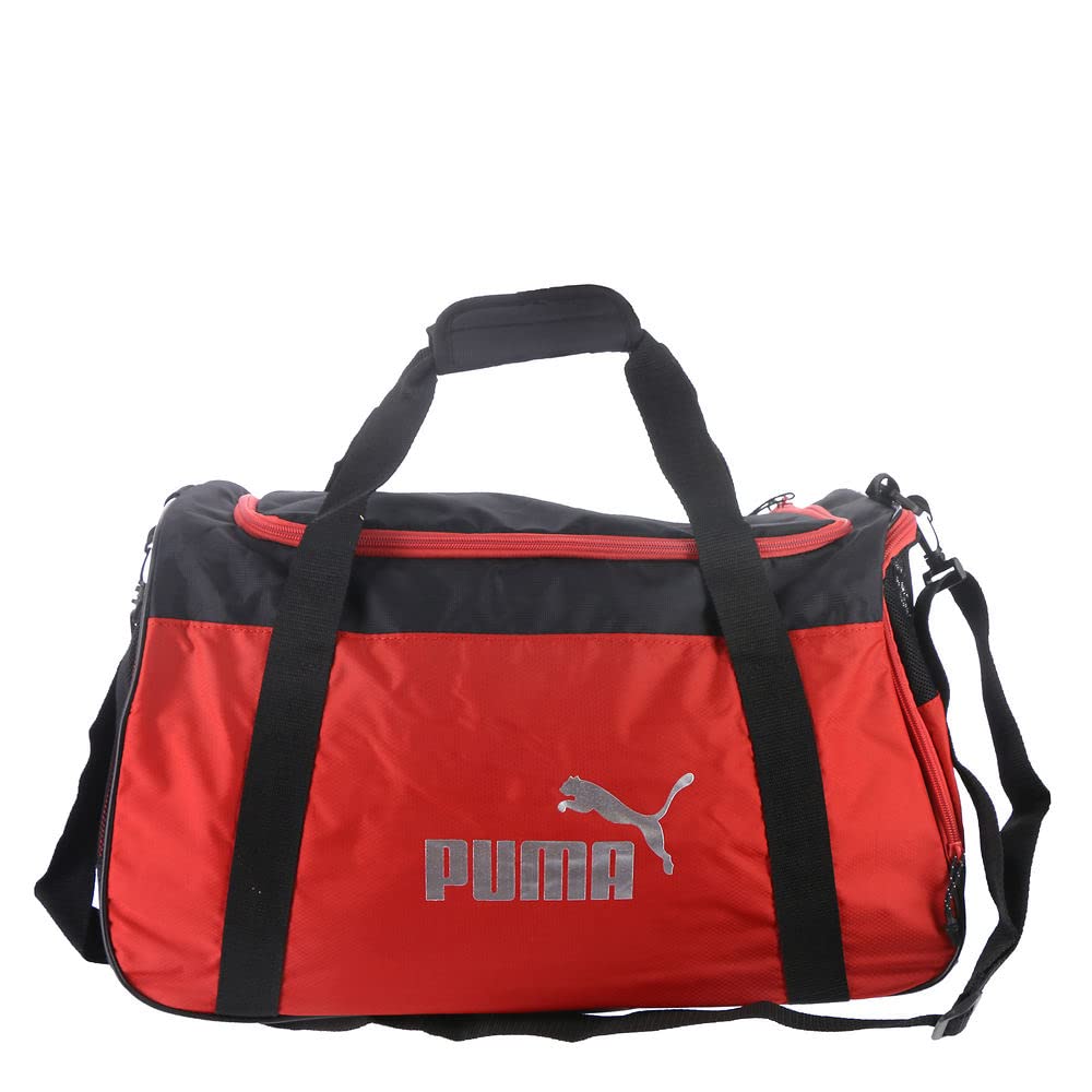 PUMA PUMAEvercat Foundation Duffel Unisex Duffel Bags RedBlack