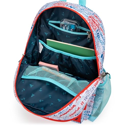 Nautica Backpack for Kids | Kindergarten, Elementary Children Backpack | 16" Tall | Graffiti