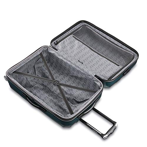 Samsonite Centric 2 Hardside Expandable Luggage with Spinner Wheels, 2-Piece Set (20/24), Emerald Green