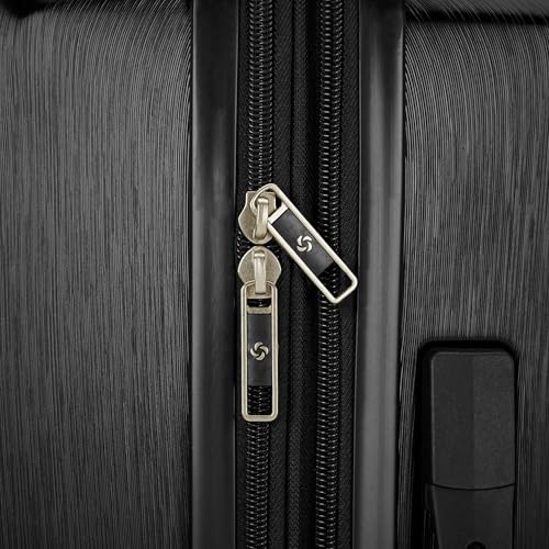 Samsonite Alliance SE Hardside Luggage with Spinner Wheels, Lightweight, CARRY-ON SPINNER, BASS BLACK