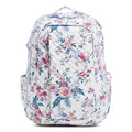 Cotton Large Travel Backpack Travel Bag, Magnifique Floral, One Size