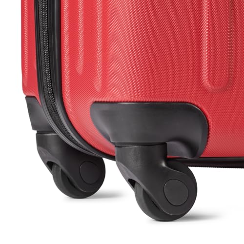 Tommy Hilfiger Unisex Luggage Carry On,Red,Small