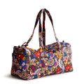 Vera Bradley Women's Premium Cotton Original Duffel Bag, Colorful Bouquet, One Size